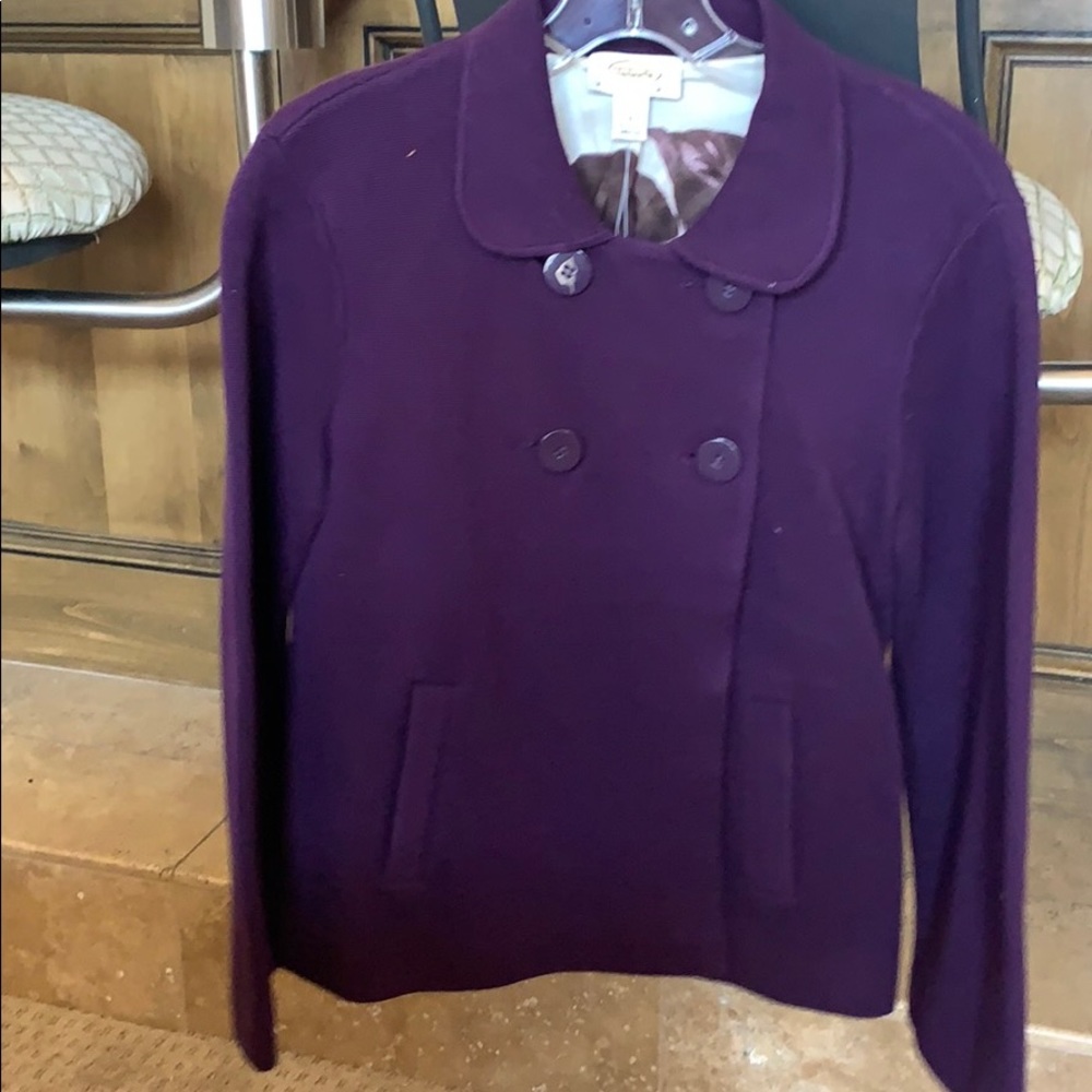 Women’s talbots knit jacket